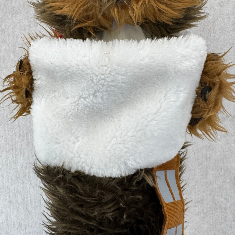 Vtg Star Wars Chewbacca Christmas Stocking Lucasfilm Plush Wookiee Santa Hat 18" - Picture 9 of 10